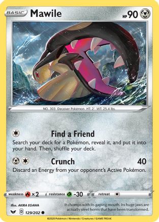 Mawile 129/202 - Sword & Shield