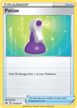 Potion 177/202 - Sword & Shield Reverse Holofoil
