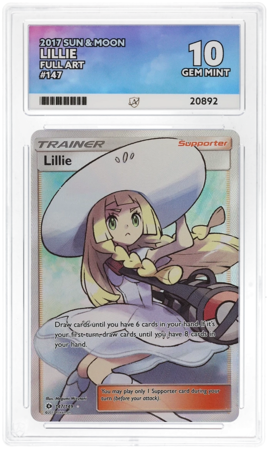 ACE 10 - Lillie - 147/149 - Sun & Moon - Pokemon