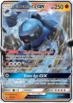 Carracosta GX - SM239 SM239/248 - SM Promos Holofoil