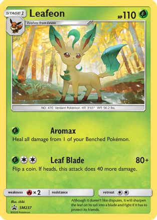 Leafeon SM237/248 - SM Black Star Promos