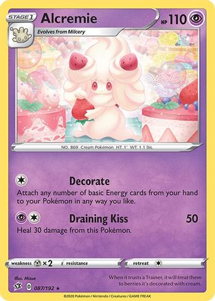 Alcremie 87/192 - SWSH02 Rebel Clash