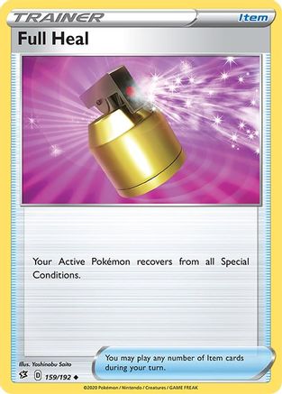 Full Heal 159/192 - Rebel Clash Reverse Holofoil