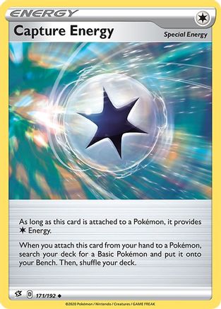 Capture Energy 171/192 - SWSH02 Rebel Clash Reverse Holofoil
