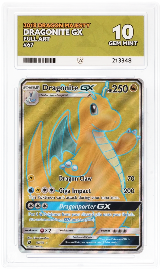 ACE 10 - Dragonite GX - 67/70 - Dragon Majesty - Pokemon