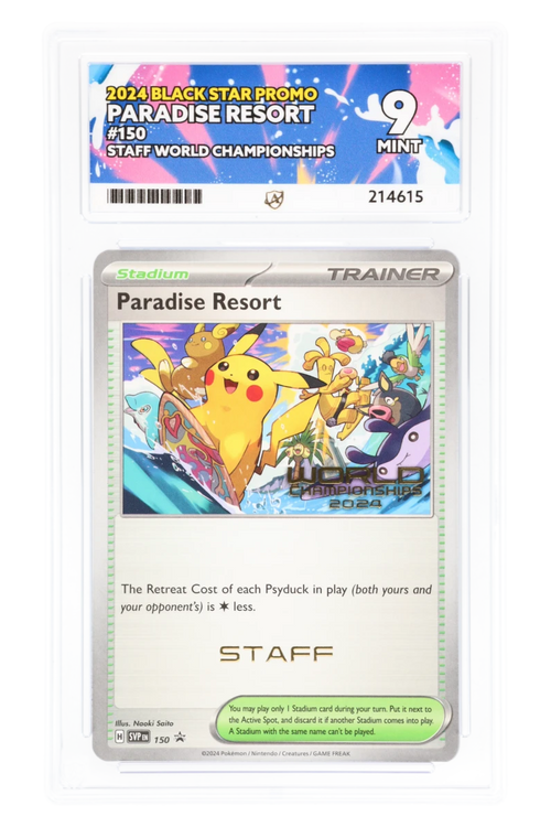 Paradise Resort SVP150 - ACE 10 - Staff World Championships - Black Star Promo - 2024