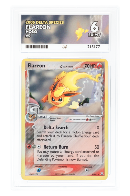 Flareon - 5/113 - ACE 6 - Delta Species - 2005