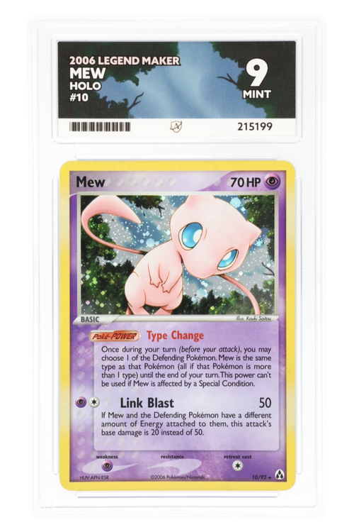 Mew 10/92 - ACE 9 - Legend Maker - 2006 - Holo