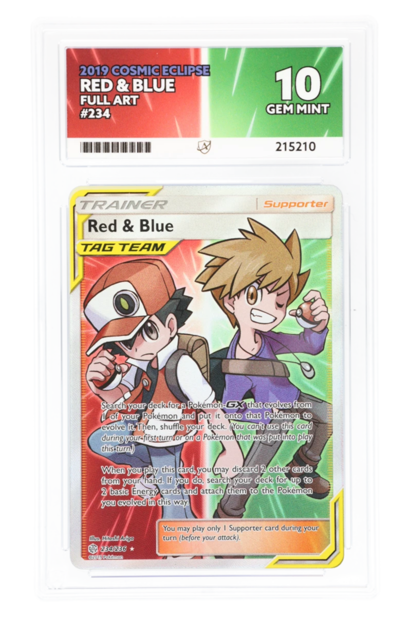 Red & Blue 234/236 - ACE 10 - Cosmic Eclipse - 2019 - Full Art