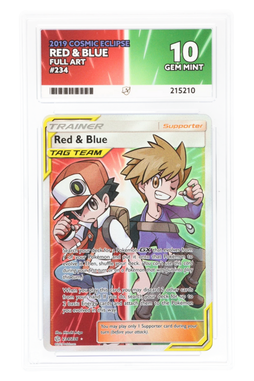 Red & Blue 234/236 - ACE 10 - Cosmic Eclipse - 2019 - Full Art