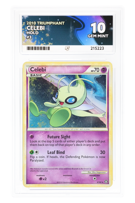 Celebi - 3/102 - ACE 10 - Triumphant - 2010