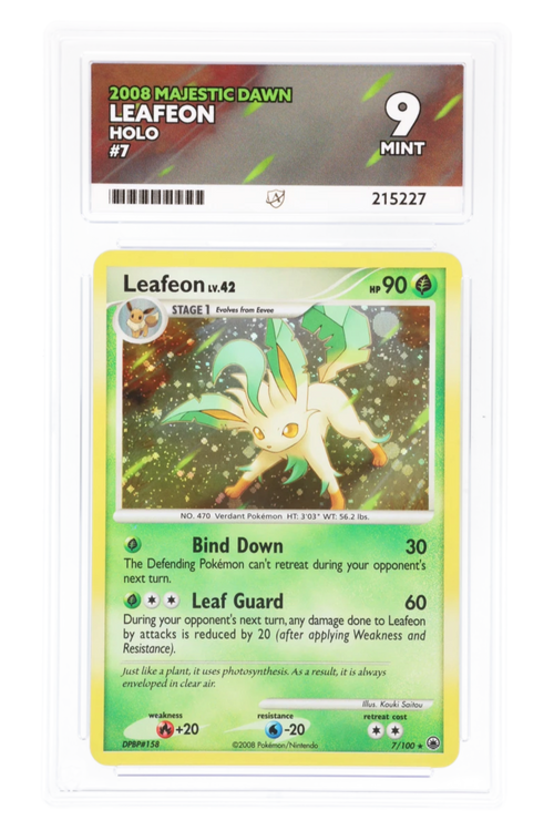 Leafeon - 7/100 - ACE 9 - Majestic Dawn - 2008
