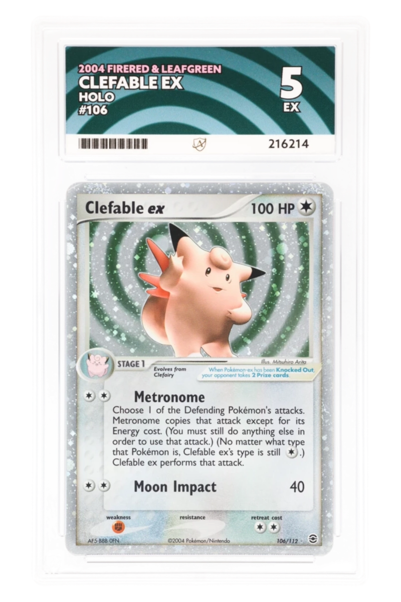 Clefable ex 106/112 - ACE 5 - FireRed & LeafGreen - 2004 - Holo