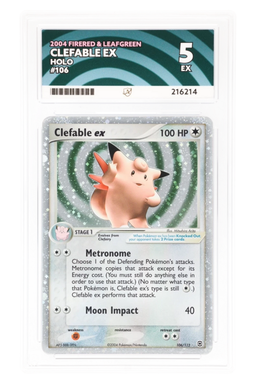 Clefable ex 106/112 - ACE 5 - FireRed & LeafGreen - 2004 - Holo