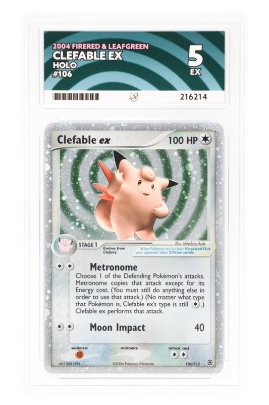 Clefable ex 106/112 - ACE 5 - FireRed & LeafGreen - 2004 - Holo