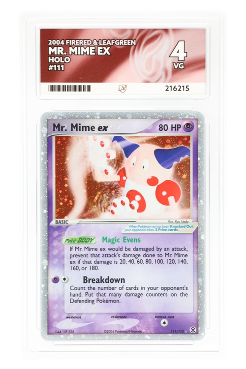 Mr. Mime ex 111/112 - ACE 4 - FireRed & LeafGreen - 2004 - Holo