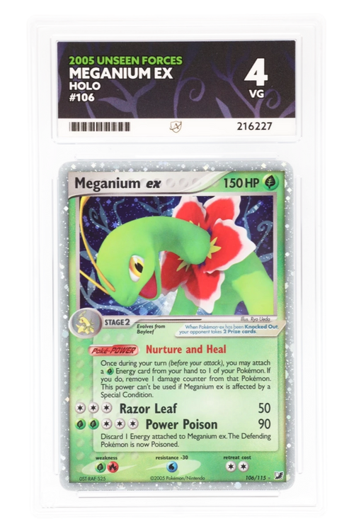 Meganium ex 106/115 - ACE 4 - Unseen Forces - 2005 - Holo