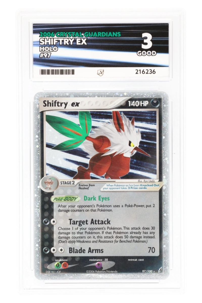 Shiftry ex 97/100 - ACE 3 - Crystal Guardians - 2006 - Holo