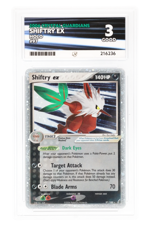 Shiftry ex 97/100 - ACE 3 - Crystal Guardians - 2006 - Holo
