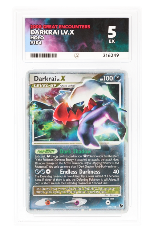 Darkrai LV.X 104/106 - ACE 5 - Great Encounters - 2008 - Holo