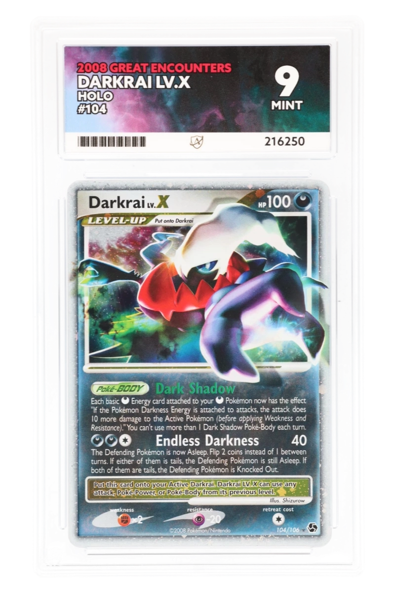 Darkrai LV.X 104/106 - ACE 9 - Great Encounters - 2008 - Holo