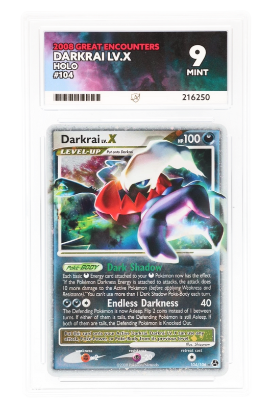 Darkrai LV.X 104/106 - ACE 9 - Great Encounters - 2008 - Holo