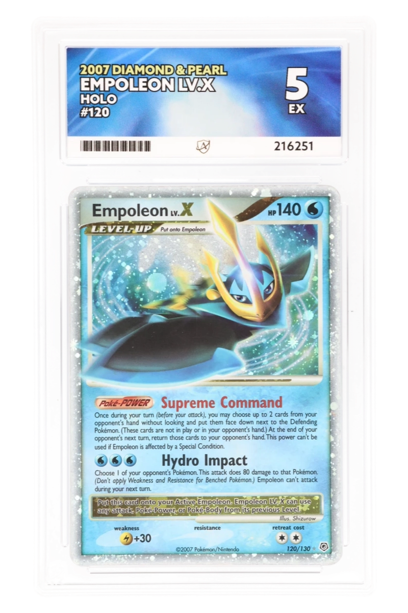 Empoleon LV.X 120/130 - ACE 5 - Diamond & Pearl - 2007 - Holo