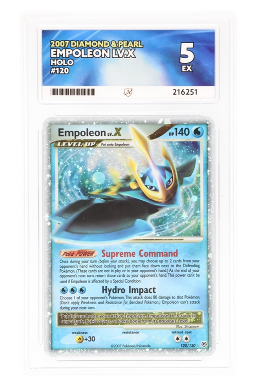 Empoleon LV.X 120/130 - ACE 5 - Diamond & Pearl - 2007 - Holo