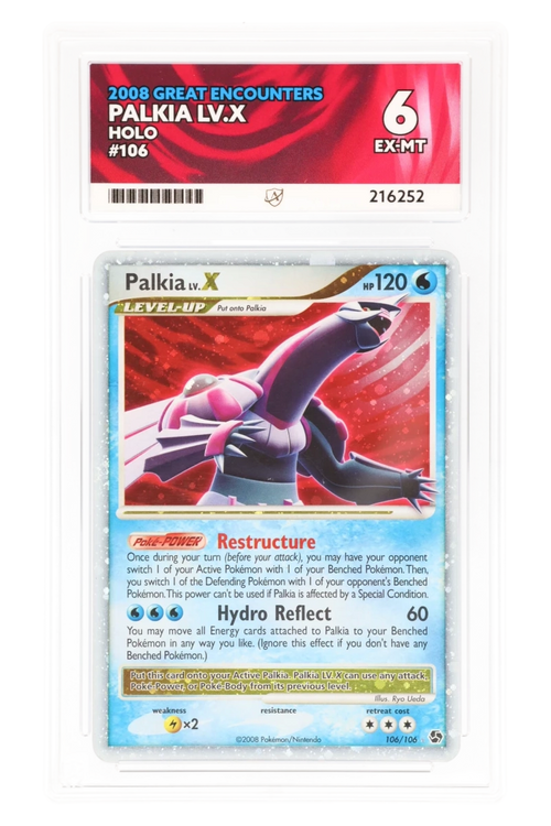 Palkia LV.X 106/106 - ACE 6 - Great Encounters - 2008 - Holo