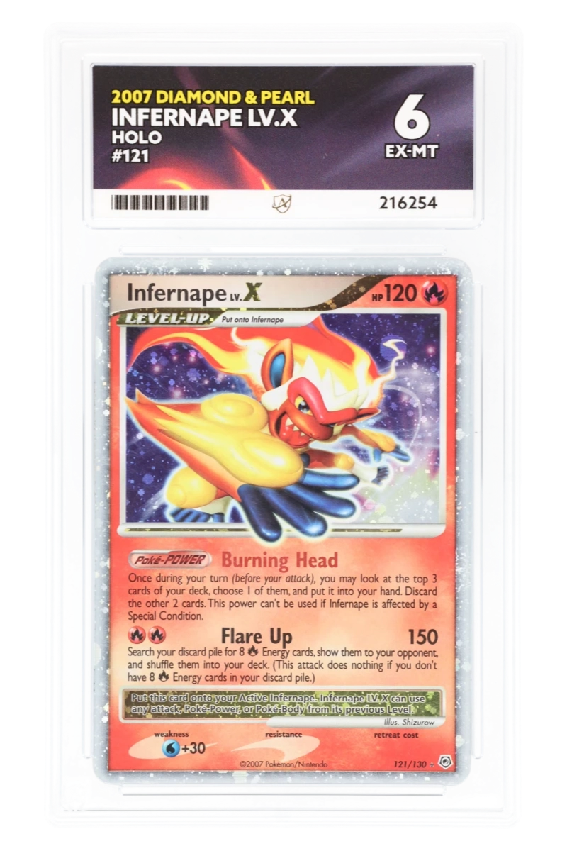 Infernape LV.X 121/130 - ACE 6 - Diamond & Pearl - 2007 - Holo