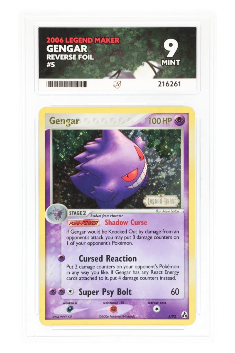 Gengar - 5/92 - ACE 9 - Legend Maker - 2006