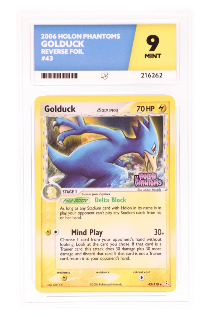 Golduck 43/110 - ACE 9 - Holon Phantoms - 2006 - Reverse Foil
