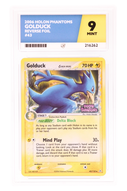Golduck 43/110 - ACE 9 - Holon Phantoms - 2006 - Reverse Foil