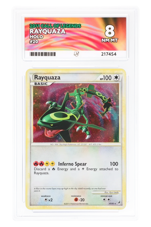 Rayquaza 20/95 - ACE 8 - Call of Legends - 2011 - Holo
