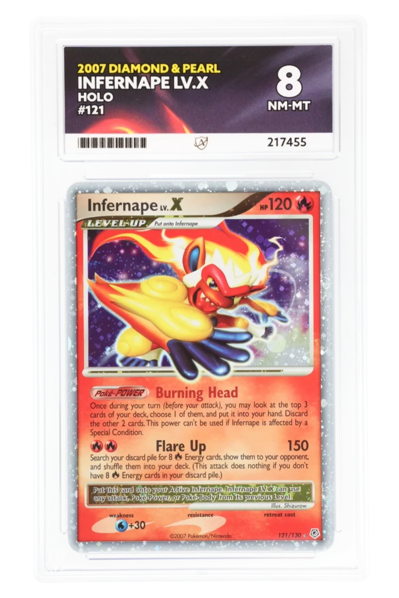 Infernape LV.X 121/130 - ACE 8 - Diamond & Pearl - 2007 - Holo
