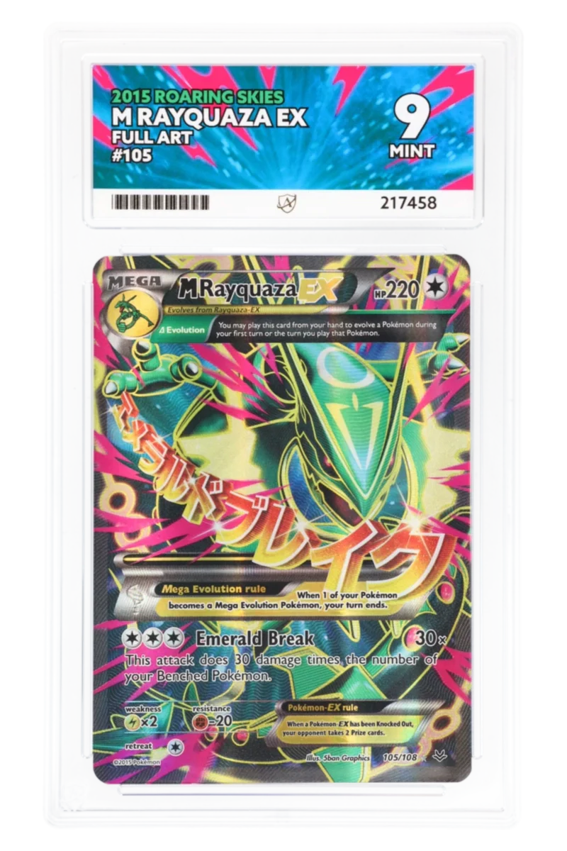 M Rayquaza EX 105/108 - ACE 9 - Roaring Skies - 2015 - Full Art