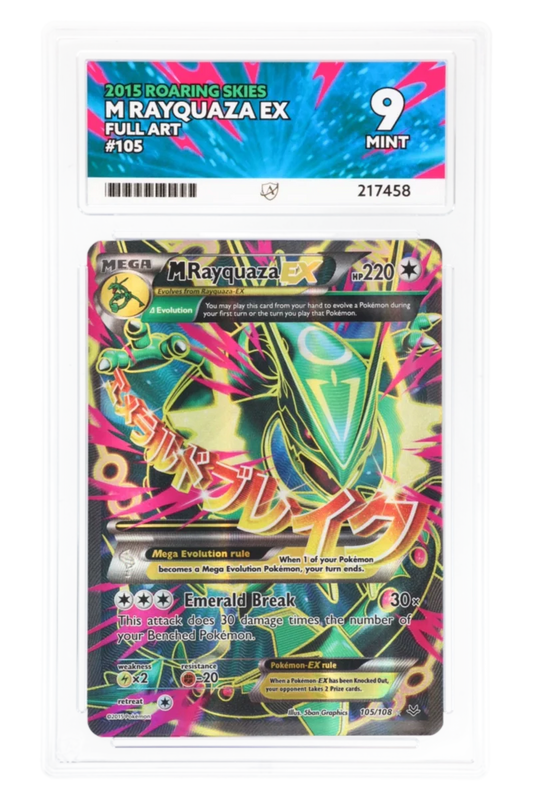 M Rayquaza EX 105/108 - ACE 9 - Roaring Skies - 2015 - Full Art