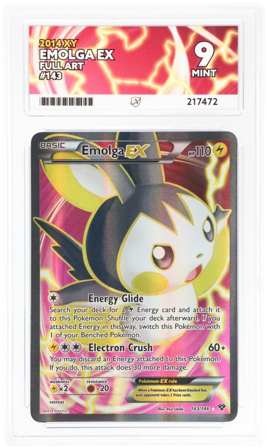 Emolga EX Full Art 143 - Ace 9 - 2014 XY