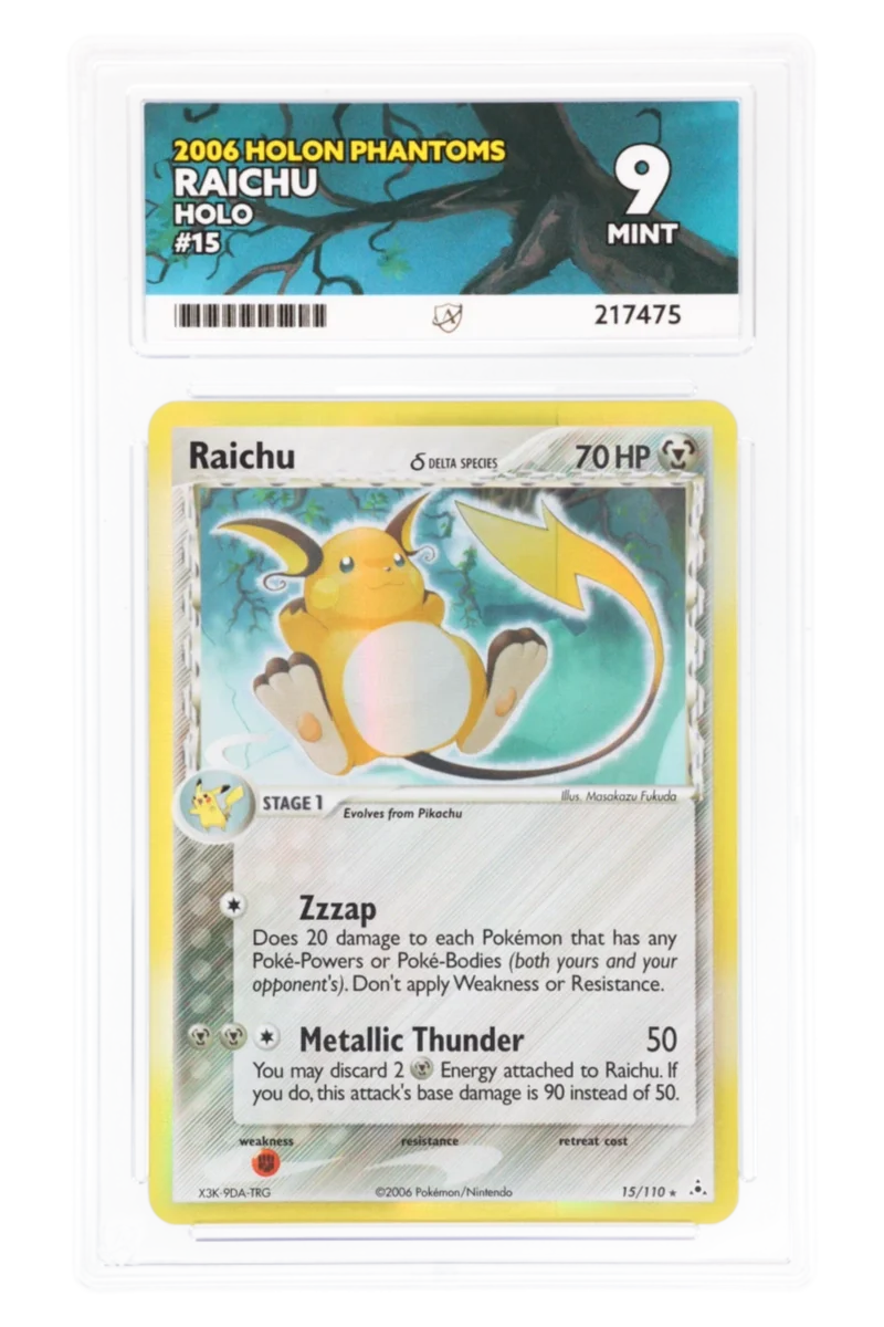 Raichu 15/110 - ACE 9 - Holon Phantoms - 2006 - Holo