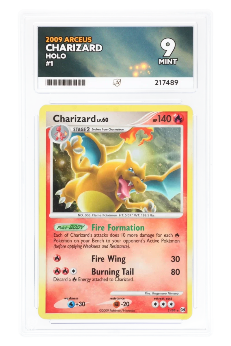 Charizard - 1/99 - ACE 9 - Arceus - 2009