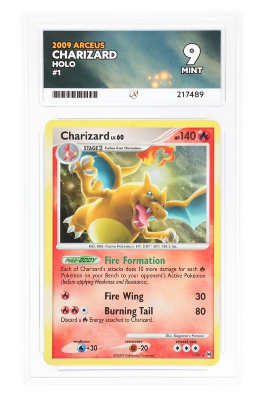 Charizard - 1/99 - ACE 9 - Arceus - 2009