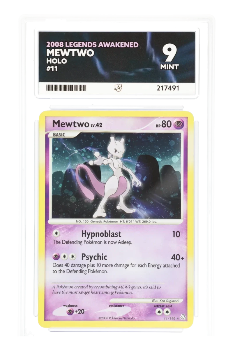Mewtwo 11/146 - ACE 9 - Legends Awakened - 2008 - Holo