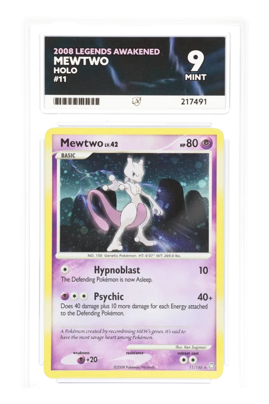 Mewtwo 11/146 - ACE 9 - Legends Awakened - 2008 - Holo