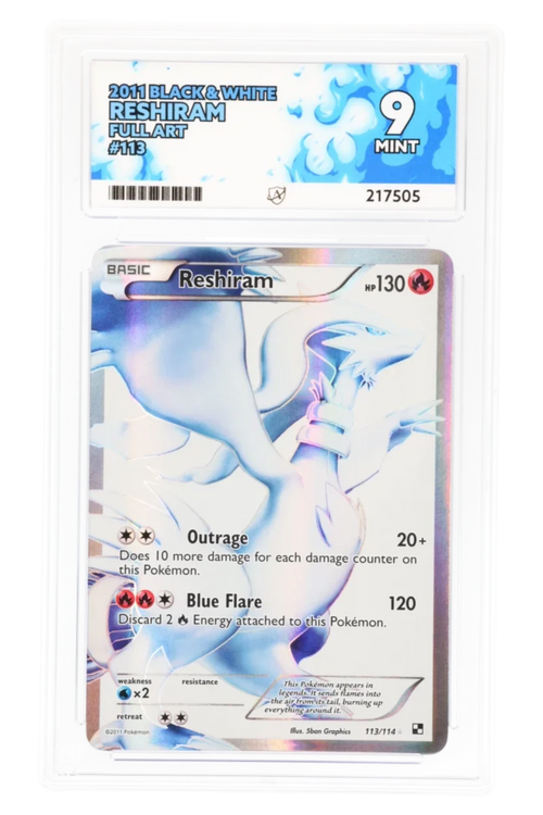 Reshiram 113/114 - ACE 9 - Black & White - 2011 - Full Art