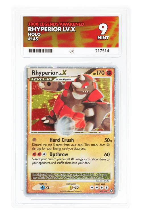 Rhyperior LV.X 145/146 - ACE 9 - Legends Awakened - 2008 - Holo