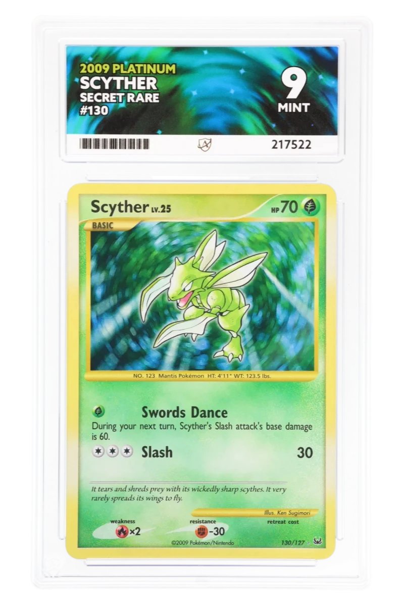 Scyther 130/127 - ACE 9 - Platinum - 2009 - Secret Rare