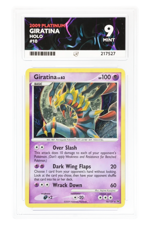 Giratina 10/127 - ACE 9 - Platinum - 2009 - Holo