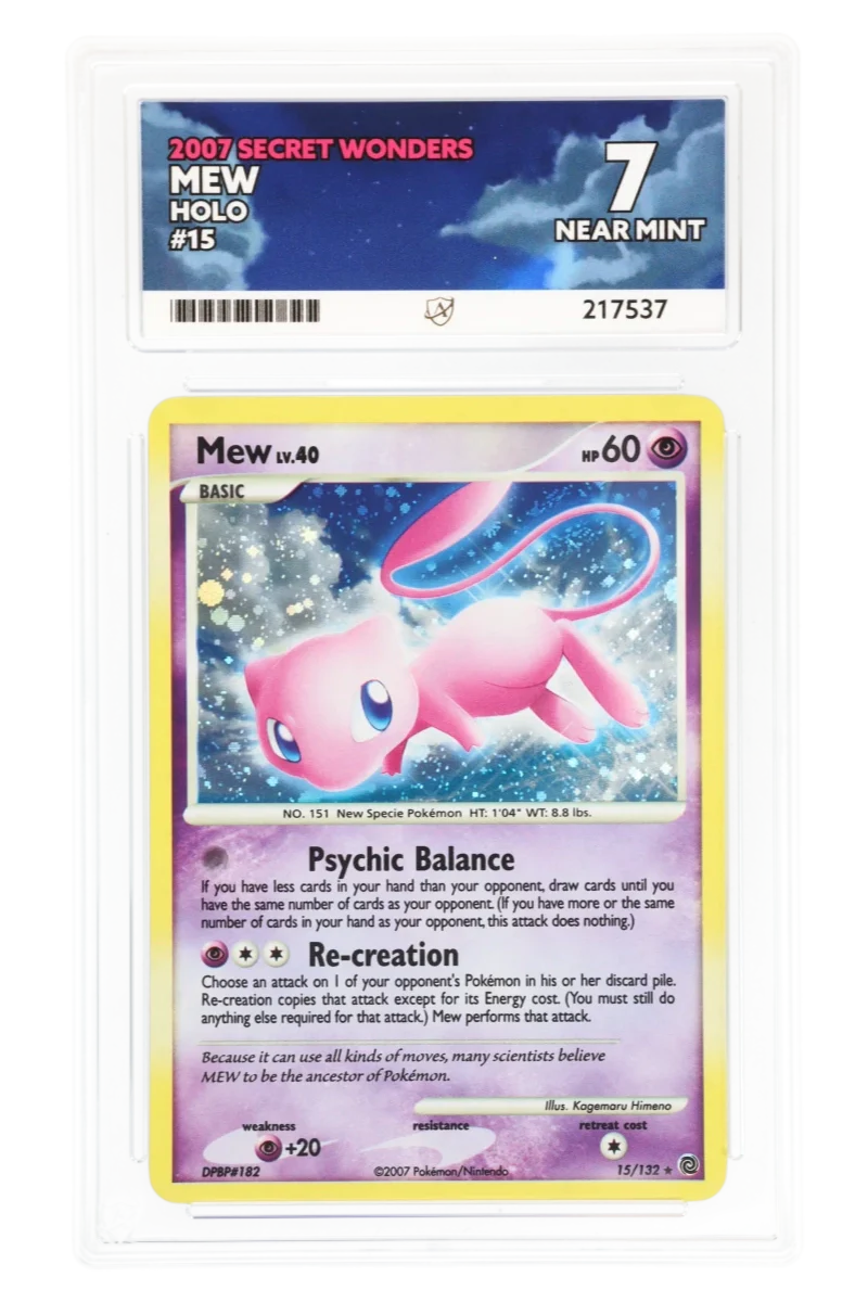 Mew 15/132 - ACE 7 - Secret Wonders - 2007 - Holo