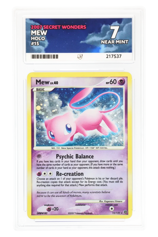 Mew 15/132 - ACE 7 - Secret Wonders - 2007 - Holo
