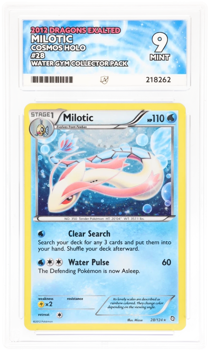 Milotic Cosmos Holo 28/124 - Ace 9 - 2012 Dragons Exalted
